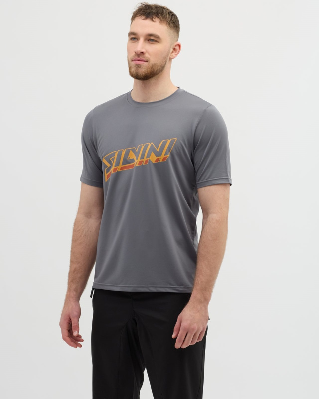 Pánský dres SILVINI Denno šedý Velikost: 3XL