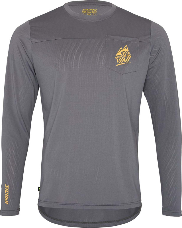 Pánský dres SILVINI Ello šedý Velikost: 3XL