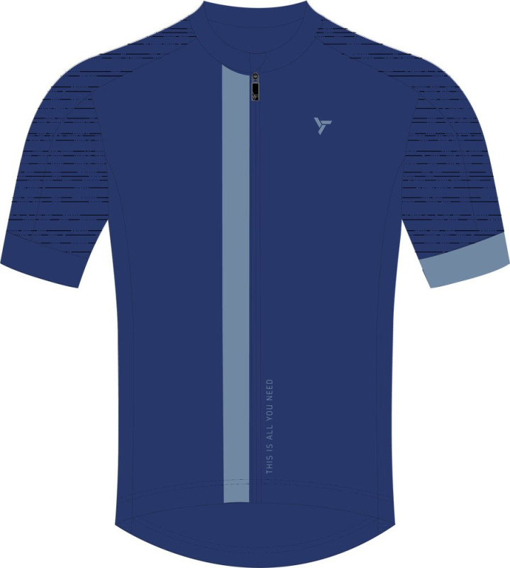 Pánský cyklo dres SILVINI Carnio modrá Velikost: S