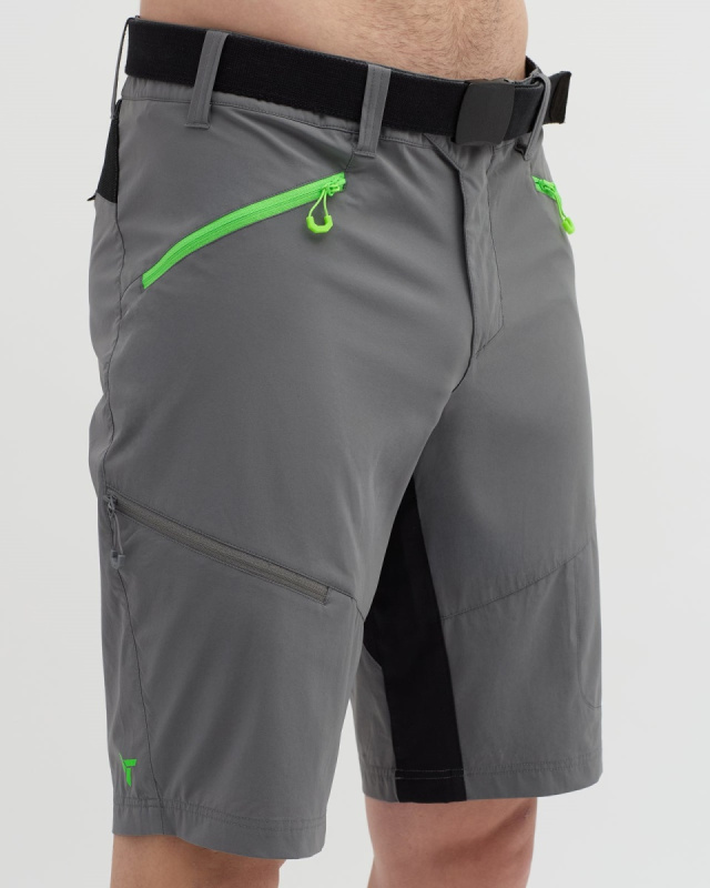 Pánské cyklo kraťasy SILVINI Rango Pro šedé Velikost: 4XL