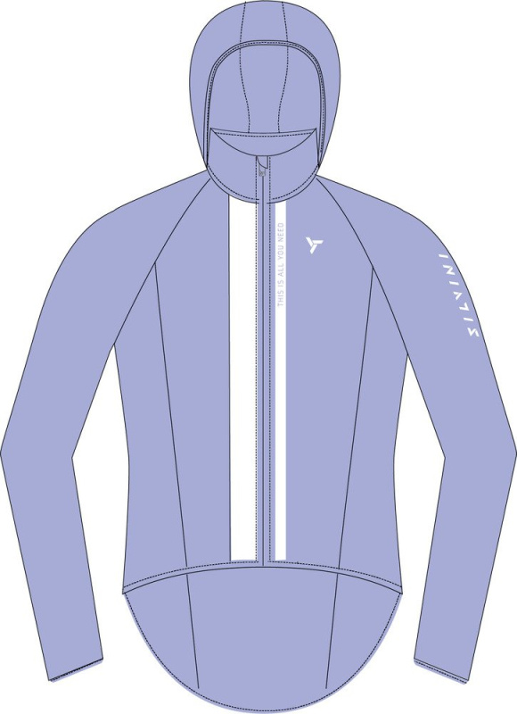 Dámská cyklo bunda SILVINI Gela modrá Velikost: 3XL