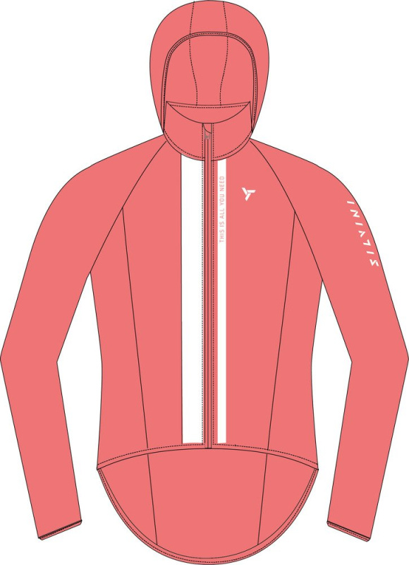 Dámská cyklo bunda SILVINI Gela oranžová Velikost: 3XL