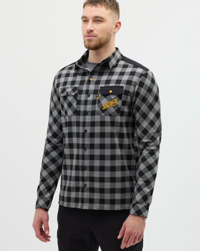 Pánská košile SILVINI Farini šedá Velikost: 3XL