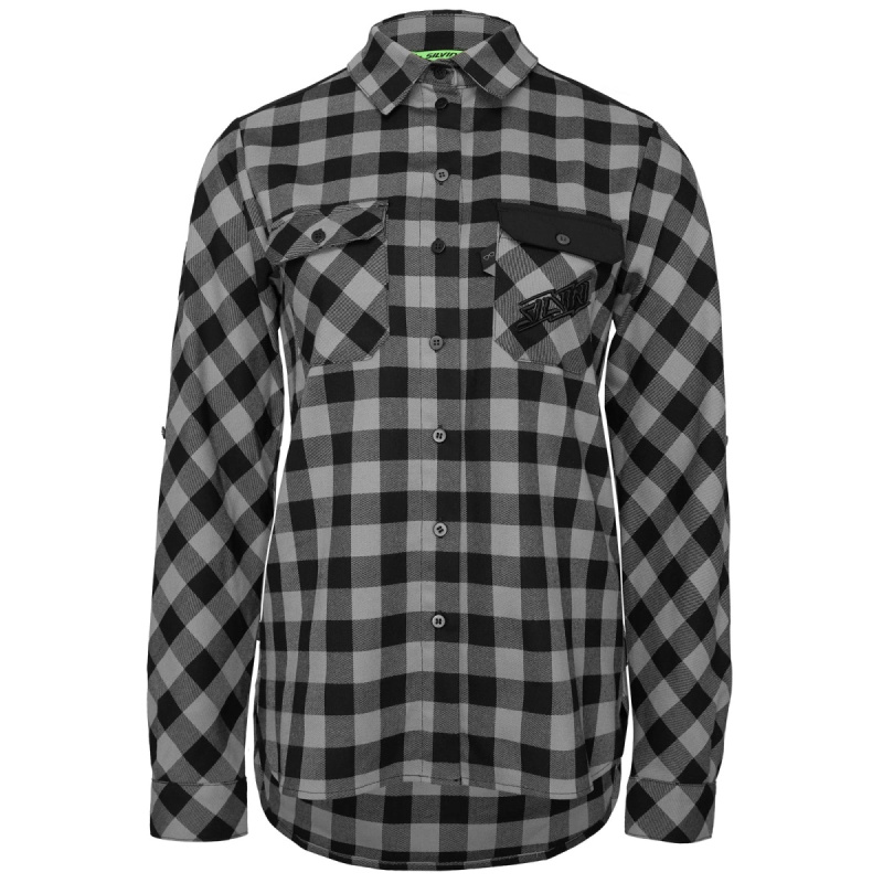 Dámská košile SILVINI Briona šedá Velikost: XL