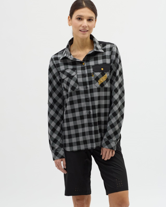 Dámská košile SILVINI Briona šedá Velikost: XXL