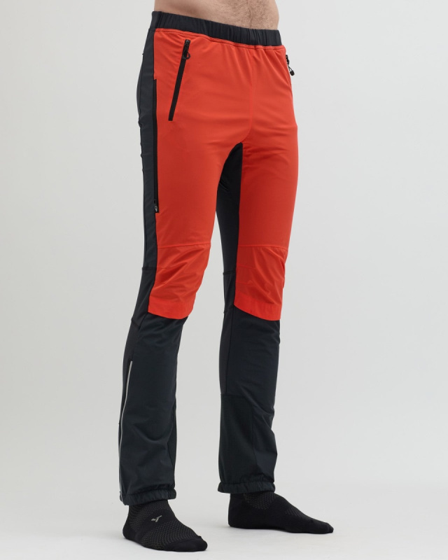 Pánské kalhoty SILVINI Soracte červená Velikost: XXL