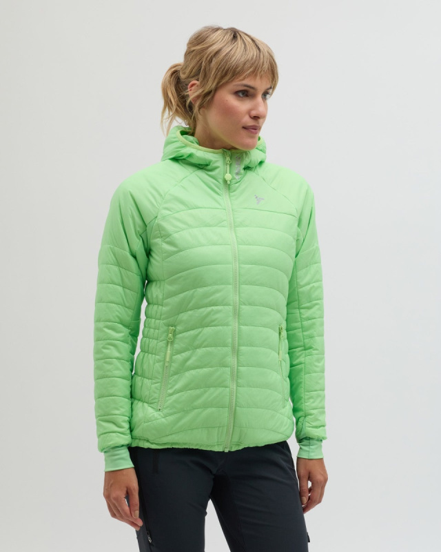 Dámská bunda SILVINI Cesi zelená Velikost: L