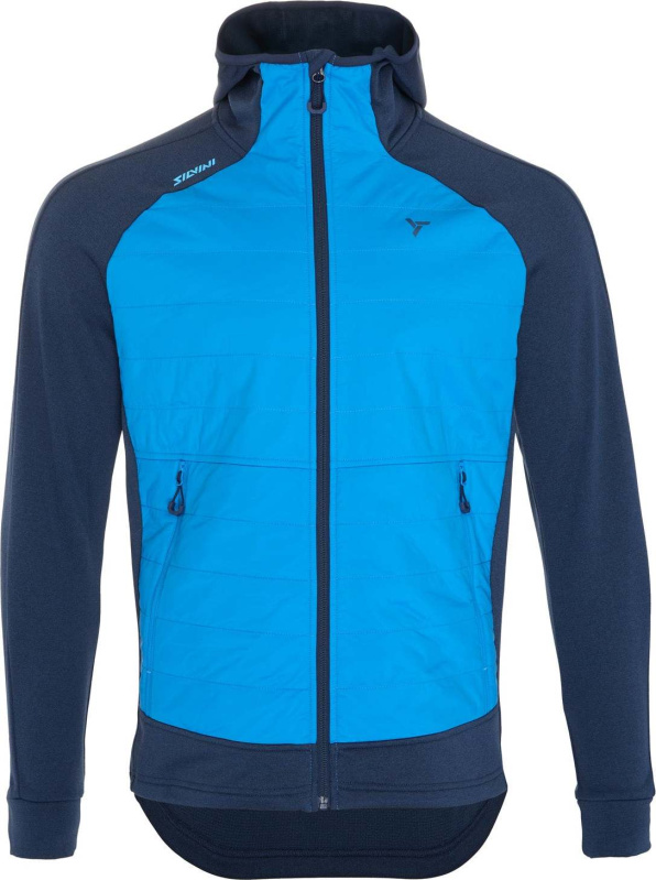 Pánská mikina s kapucí SILVINI Dirilo modrá Velikost: 3XL