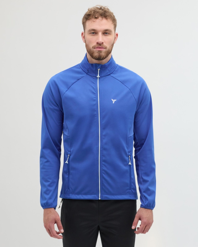 Pánská softshellová bunda silvini cassiano modrá/šedá 5xl