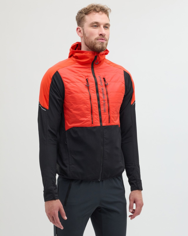 Pánská bunda SILVINI Core červená Velikost: M