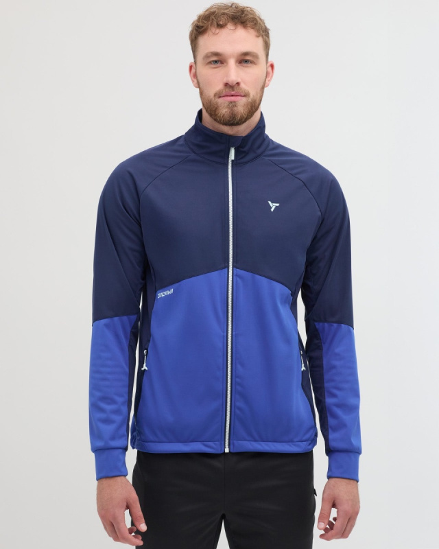 Pánská bunda SILVINI Pusterio modrá Velikost: M