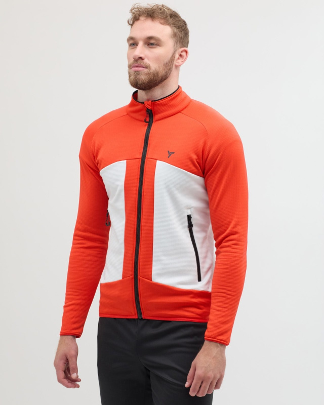 Pánská mikina SILVINI Valdaoro červená Velikost: 3XL