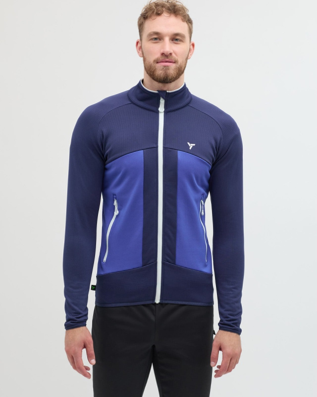 Pánská mikina SILVINI Valdaoro modrá Velikost: 3XL