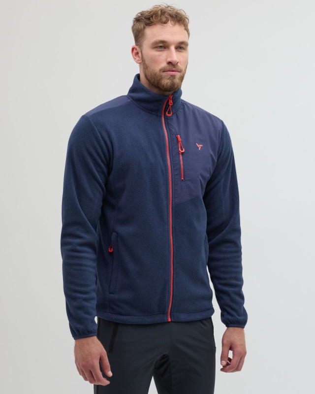 Pánská mikina SILVINI Anterselvo tmavě modrá Velikost: 3XL