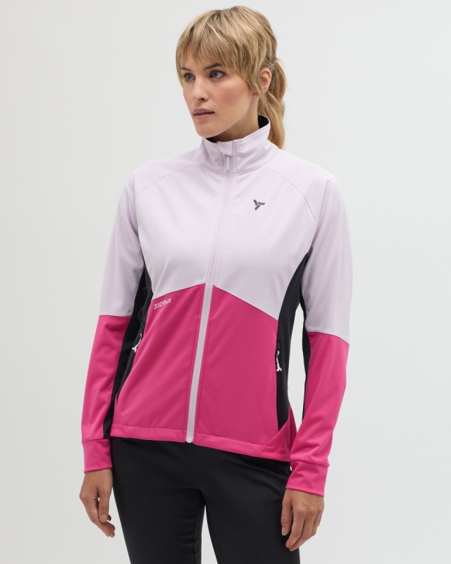 Dámská bunda SILVINI Pusteria růžová Velikost: XS