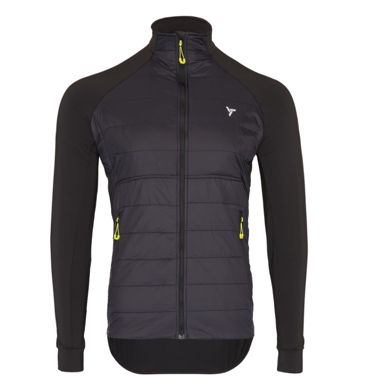 Pánská mikina SILVINI Grado černá Velikost: 3XL