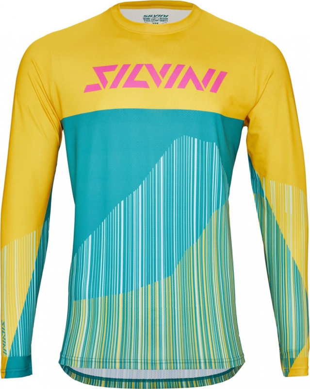 Pánský dres SILVINI MD1804 Ello žluto-modrý Velikost: XL