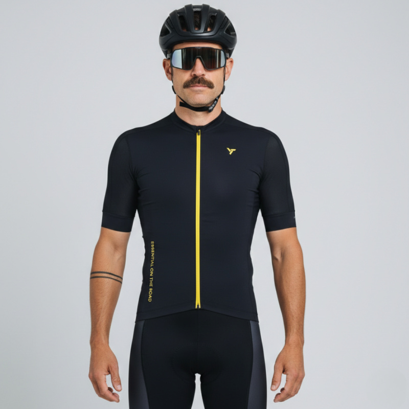 Pánský dres SILVINI MD2226 Carnio černý Velikost: M