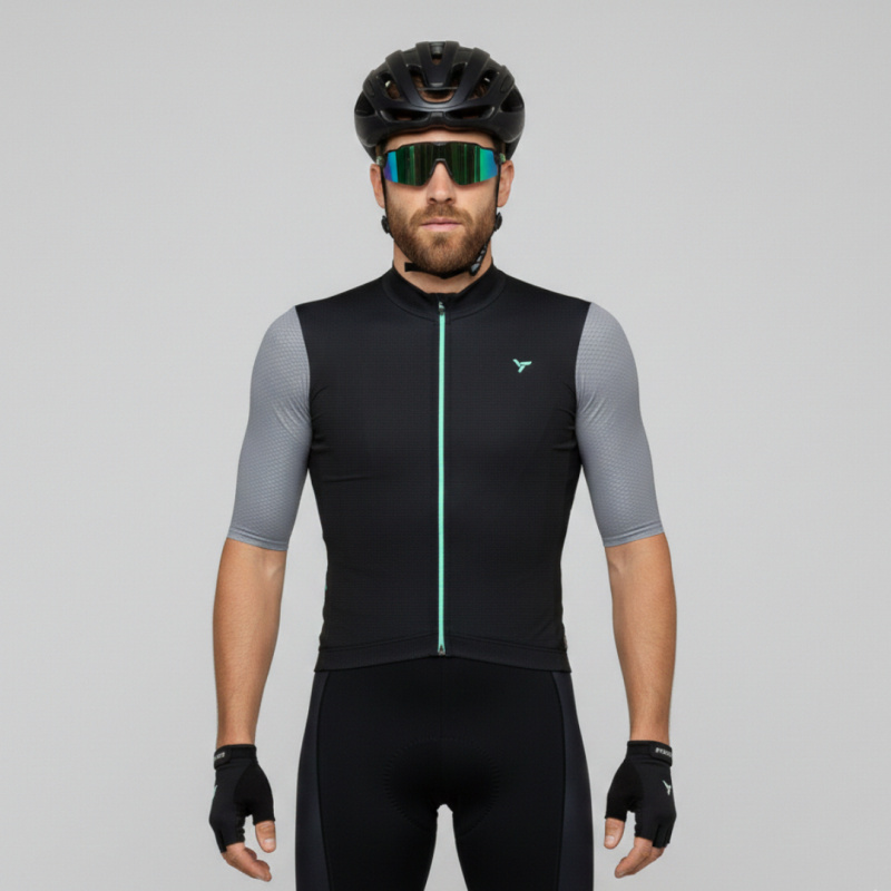 Pánský dres SILVINI MD2624 Auronzo černý Velikost: 4XL