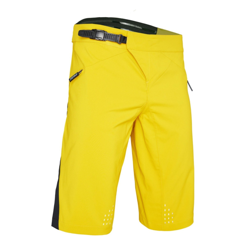 Pánské enduro kraťasy silvini fabriano žlutá/černá s