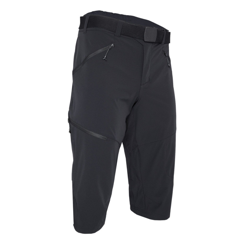 Pánské mtb 3/4 kraťasy silvini rango černá 3xl