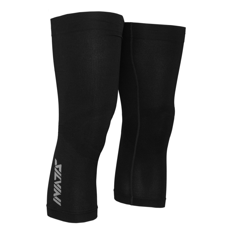 Unisex návleky na kolena SILVINI UA2645 Scalda Knee černé Velikost: L/XL