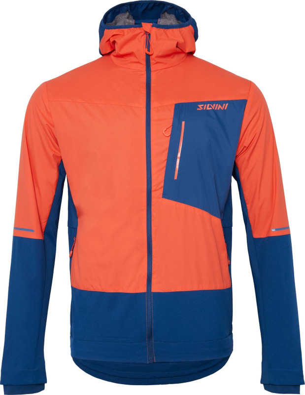 Pánská bunda SILVINI Volpiano modrooranžová Velikost: 4XL