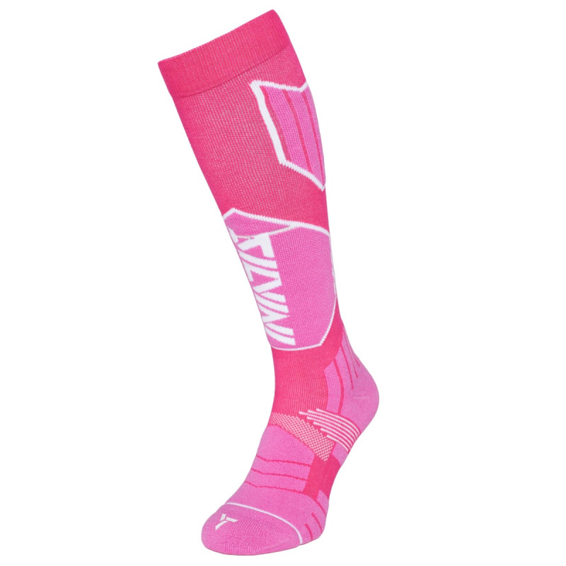Unisex ponožky silvini ricalde růžová/šedá 35-38