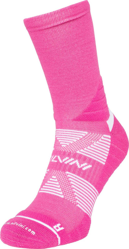 Unisex ponožky silvini villandra růžová/šedá 35-38