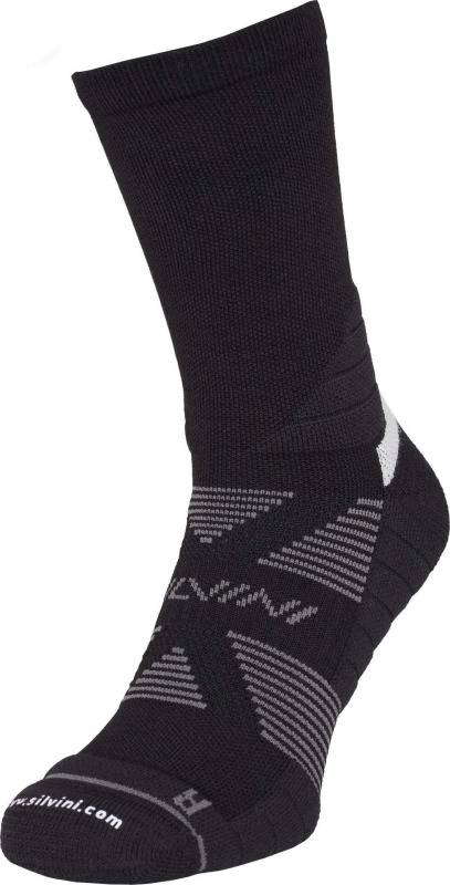 Unisex ponožky silvini villandra černá/šedá 35-38