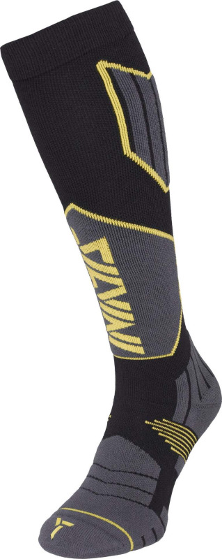 Unisex ponožky silvini ricalde černá/lemotková 43-46