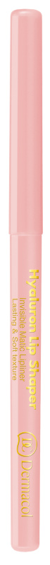 Dermacol Hyaluron Lip Shaper transparentní tužka na rty 4,8 g