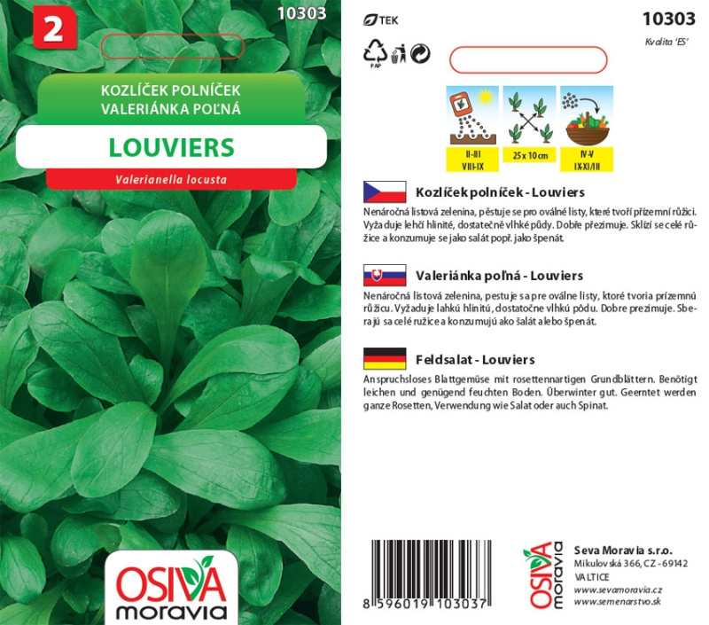 Semínka Kozlíček polníček Louviers (Valeiranella locusta)