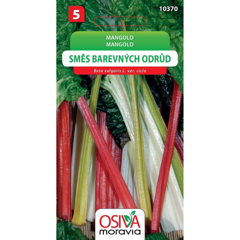 Semínka Mangold směs barevných odrůd (Beta vulgaris L. var. cicla)