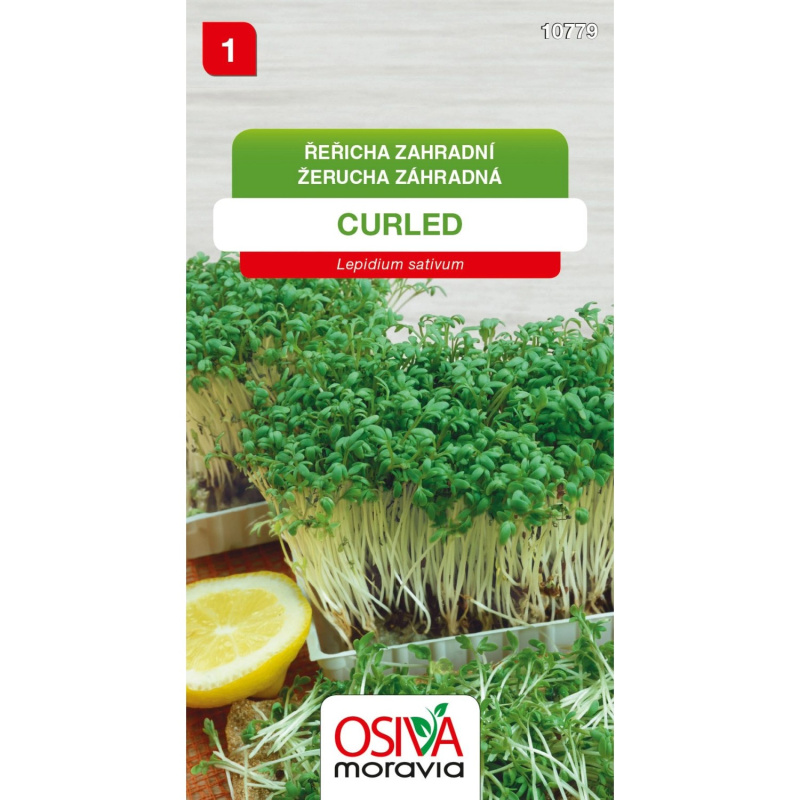 Semínka Řeřicha zahradní Curled (Lepidium sativum)