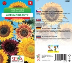 Semínka Slunečnice roční Autumn Beauty (Helianthus annuus)
