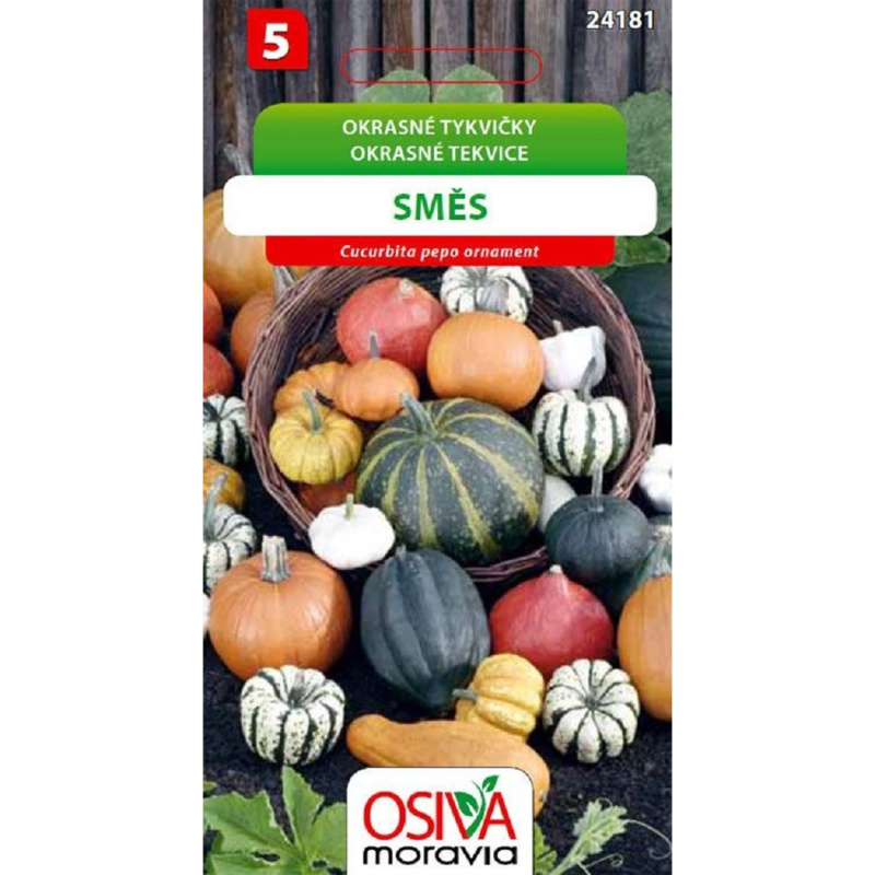 Semínka Okrasné tykvičky směs (Cucurbita pepo ornament)