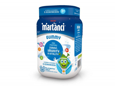 Marťánci Gummy Echinacea 20mg tbl.50
