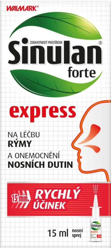 WALMARK Sinulan Express Forte spray 15 ml