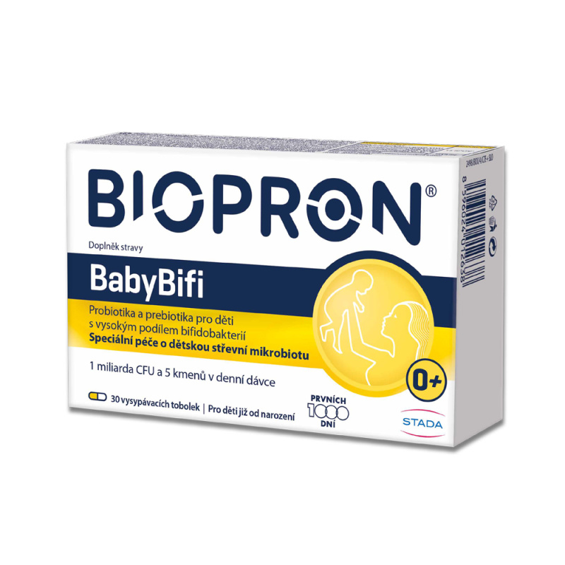 Biopron Laktobacily BabyBifi+ tob.30
