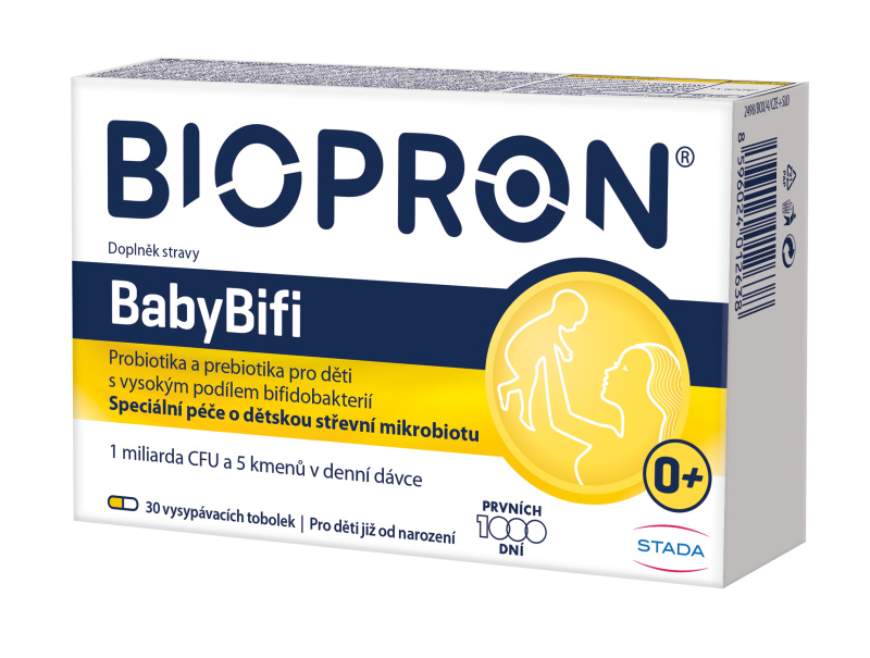 Biopron Laktobacily BabyBifi+ tob.30