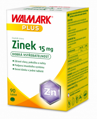 WALMARK Zinek 15mg 90 tablet