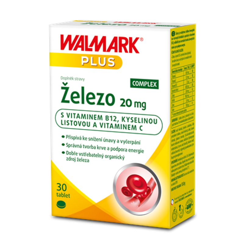 Walmark Železo 20mg tbl.30