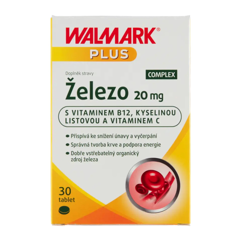 Walmark Železo 20mg tbl.30