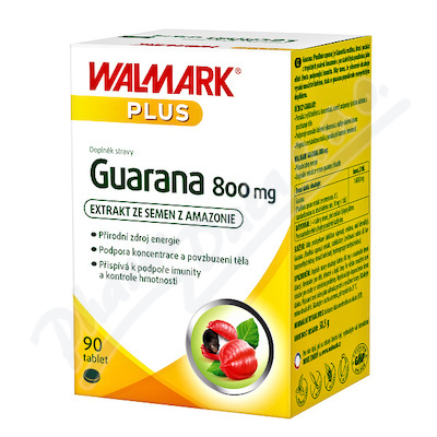 WALMARK Guarana 800 mg 90 tablet