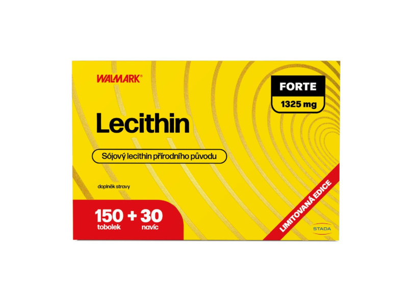 WALMARK Lecithin forte 1325 mg 150 + 30 tobolek NAVÍC
