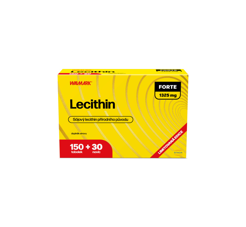 WALMARK Lecithin forte 1325 mg 150 + 30 tobolek NAVÍC