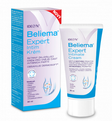 Beliema Expert Intim krém intimní zdraví zklidňující krém na intimní partie 30 ml