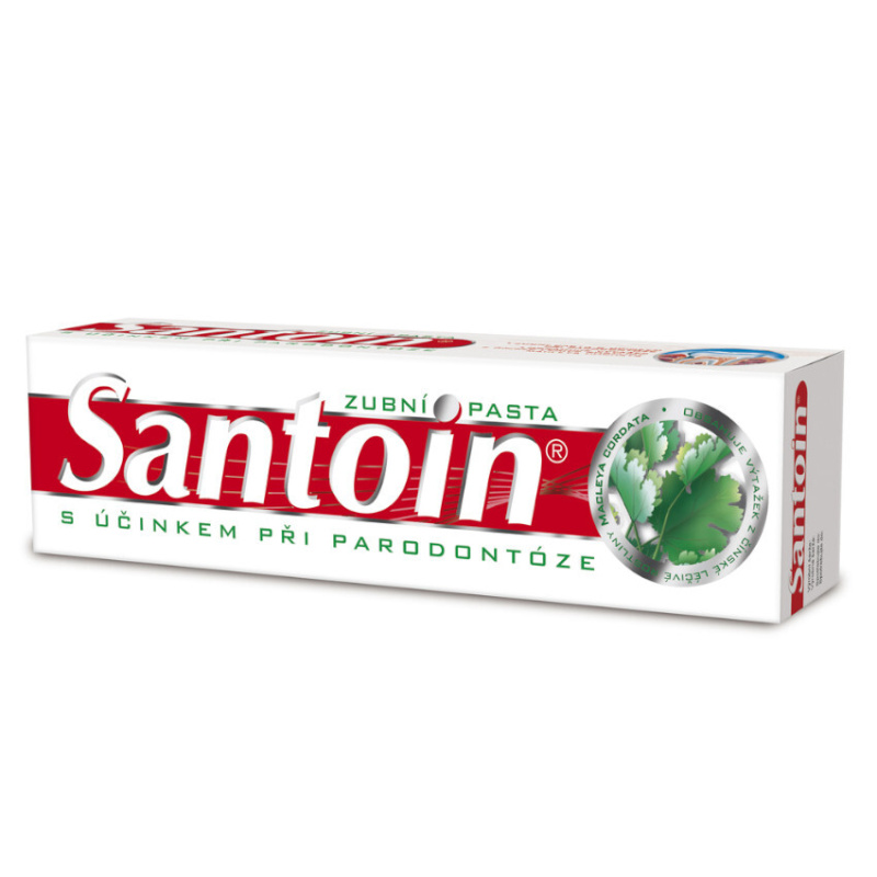 SANTOIN Zubní pasta proti paradentóze 50 ml, Forma výrobku: Pasta