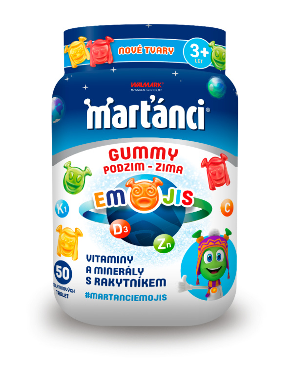 Marťánci Gummy podzim-zima tbl.50